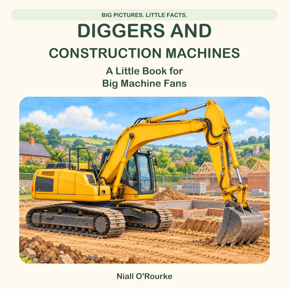 Diggers and Construction Machines book cover