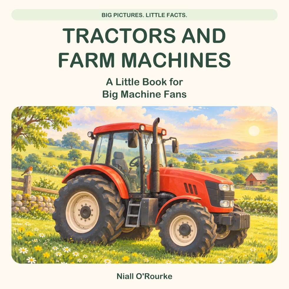 Tractors and Farm Machines book cover